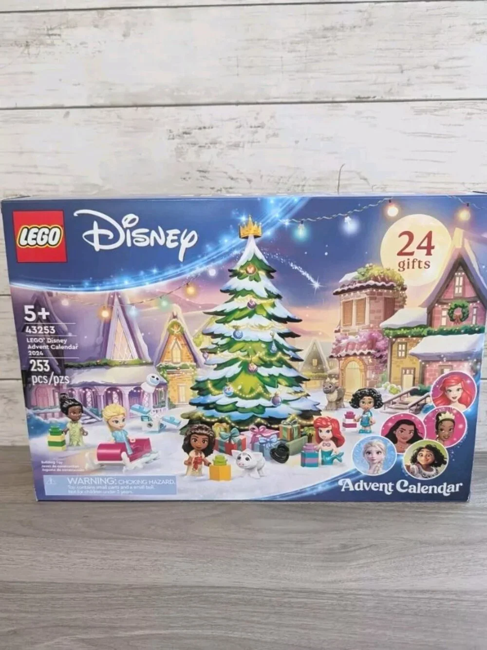 LEGO #43253 - Disney Advent Calendar 2024 Building Kit w/8 Mini Dolls